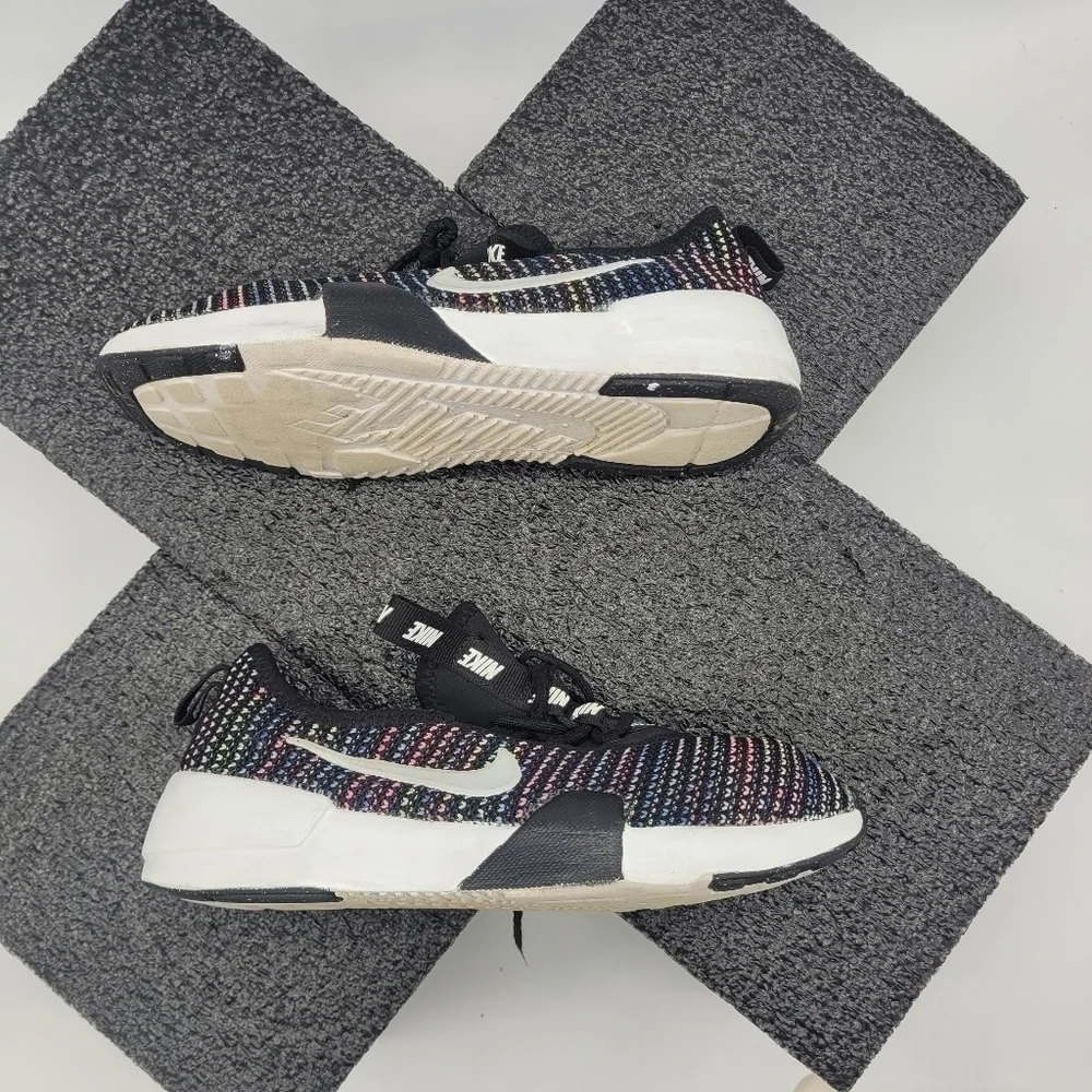 Nike Kid's Ashin Modern SE GS 4Y Shoes AO2129 002 Black/White-Racer Pink